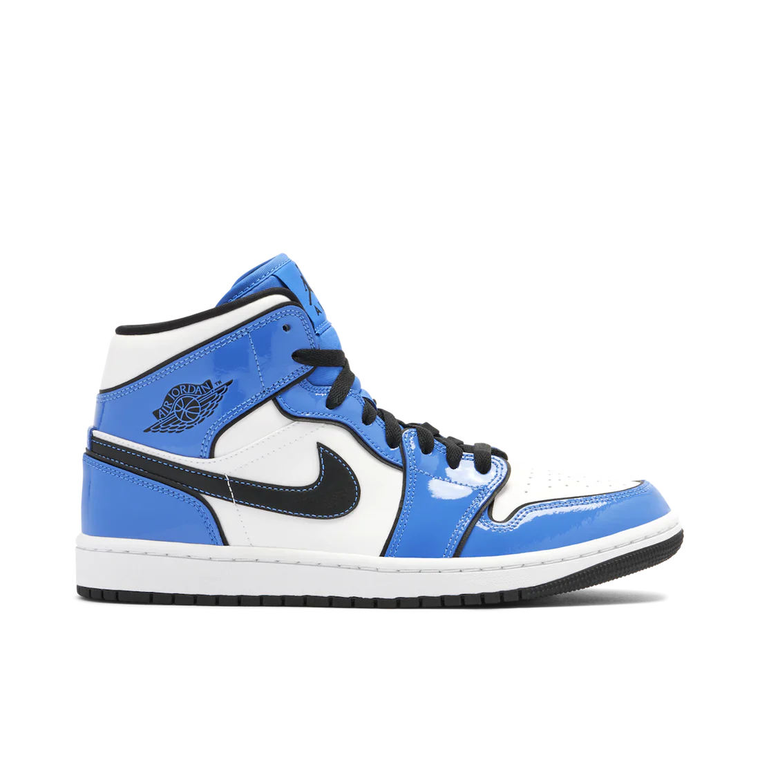 JORDAN 1 MID SIGNAL BLUE
