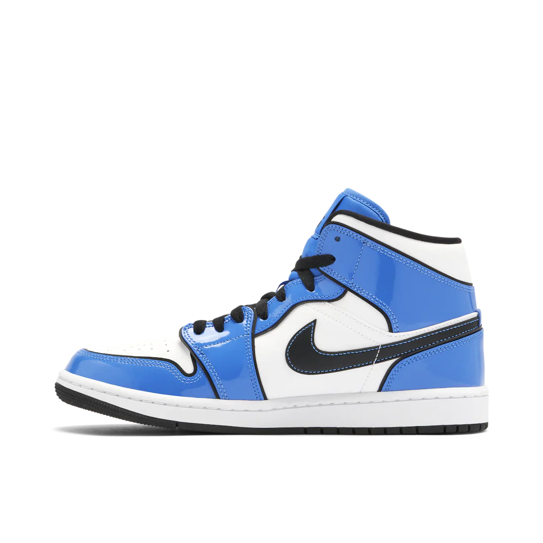JORDAN 1 MID SIGNAL BLUE
