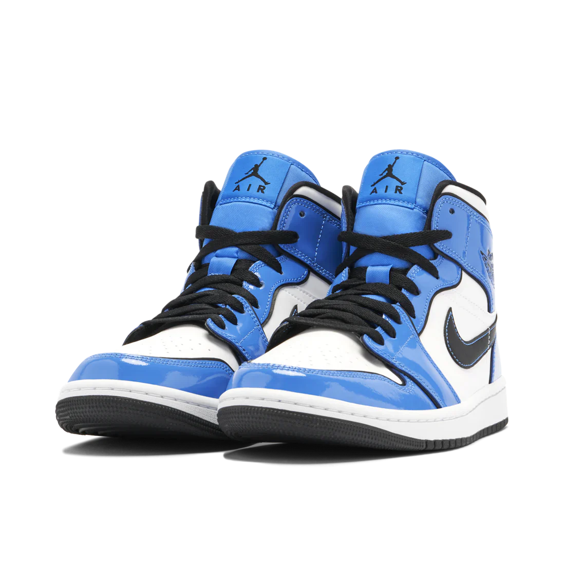 JORDAN 1 MID SIGNAL BLUE