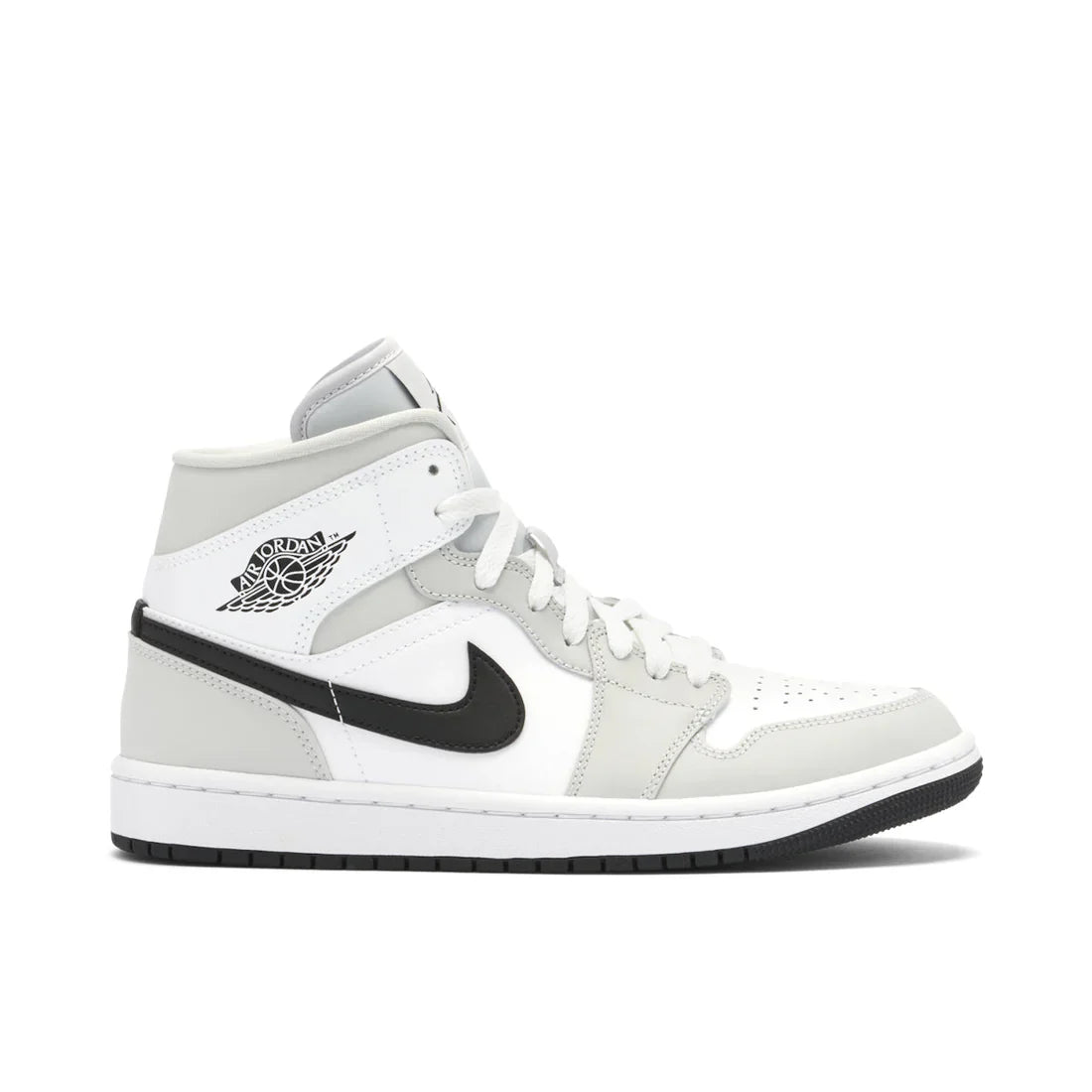JORDAN 1 MID LIGHT SMOKE GREY