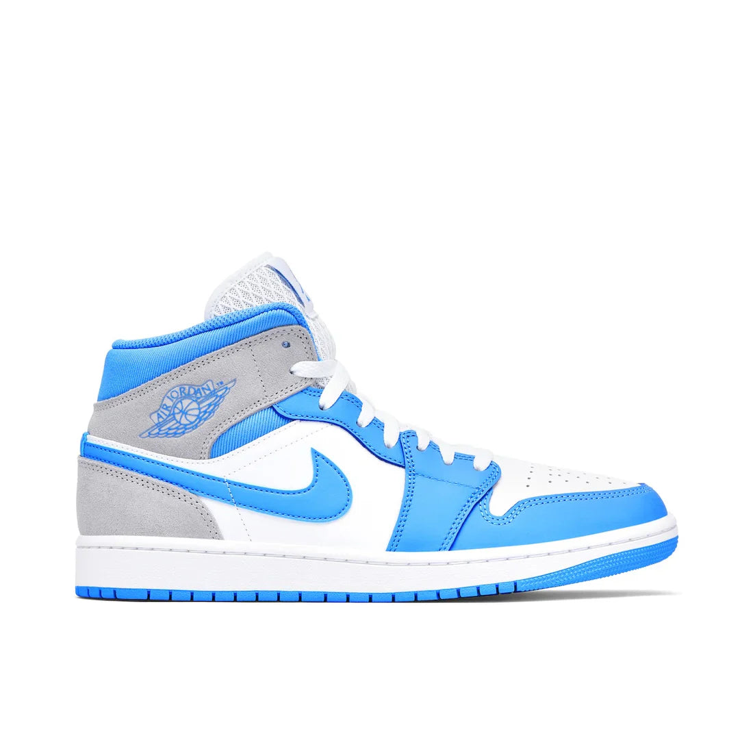 JORDAN 1 MID UNIVERSITY BLUE GREY
