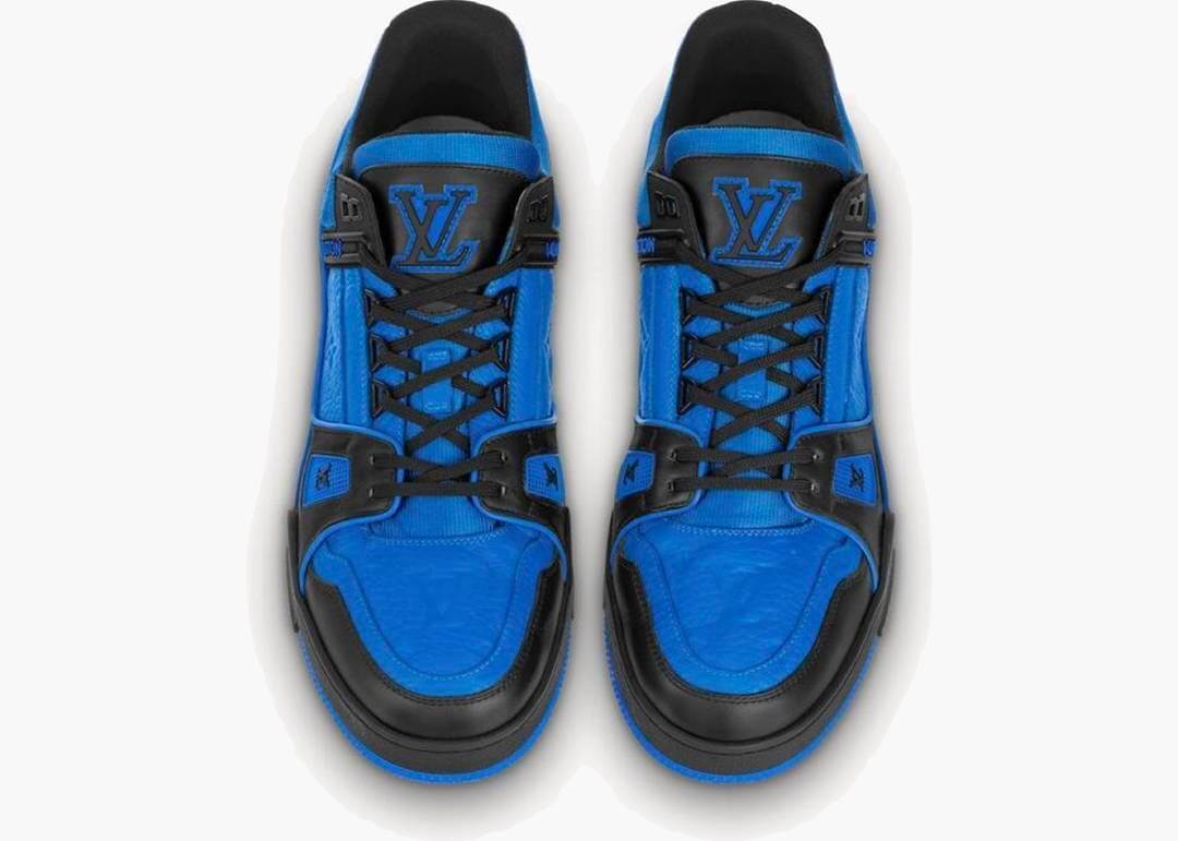 Louis Vuitton LV Trainer Black Blue