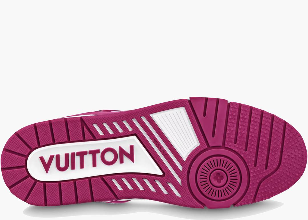 Louis Vuitton&nbsp;Trainer Low White Fuchsia