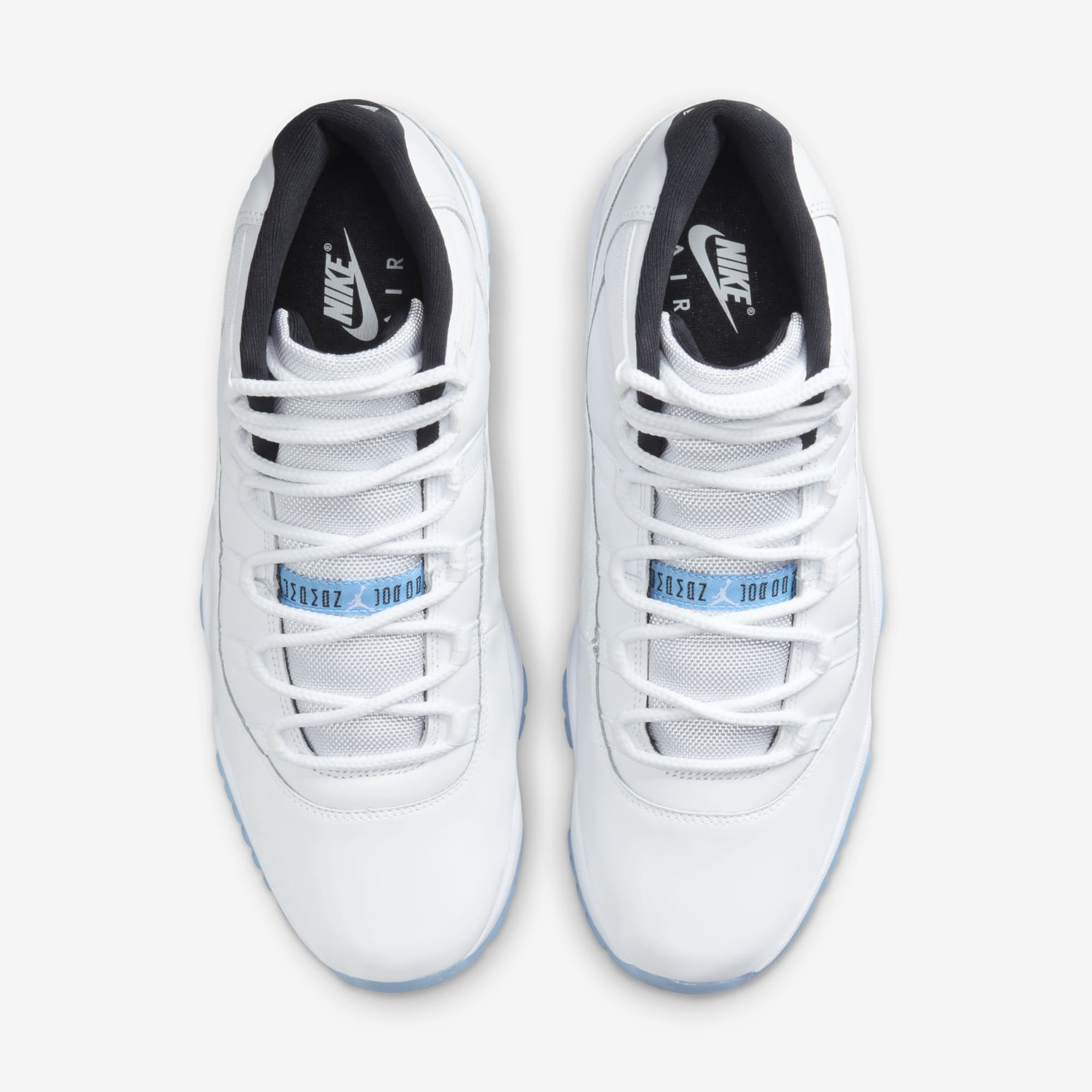 (Men's) Air Jordan 11 Retro 'Legend Blue / Columbia' (2024) CT8012-104