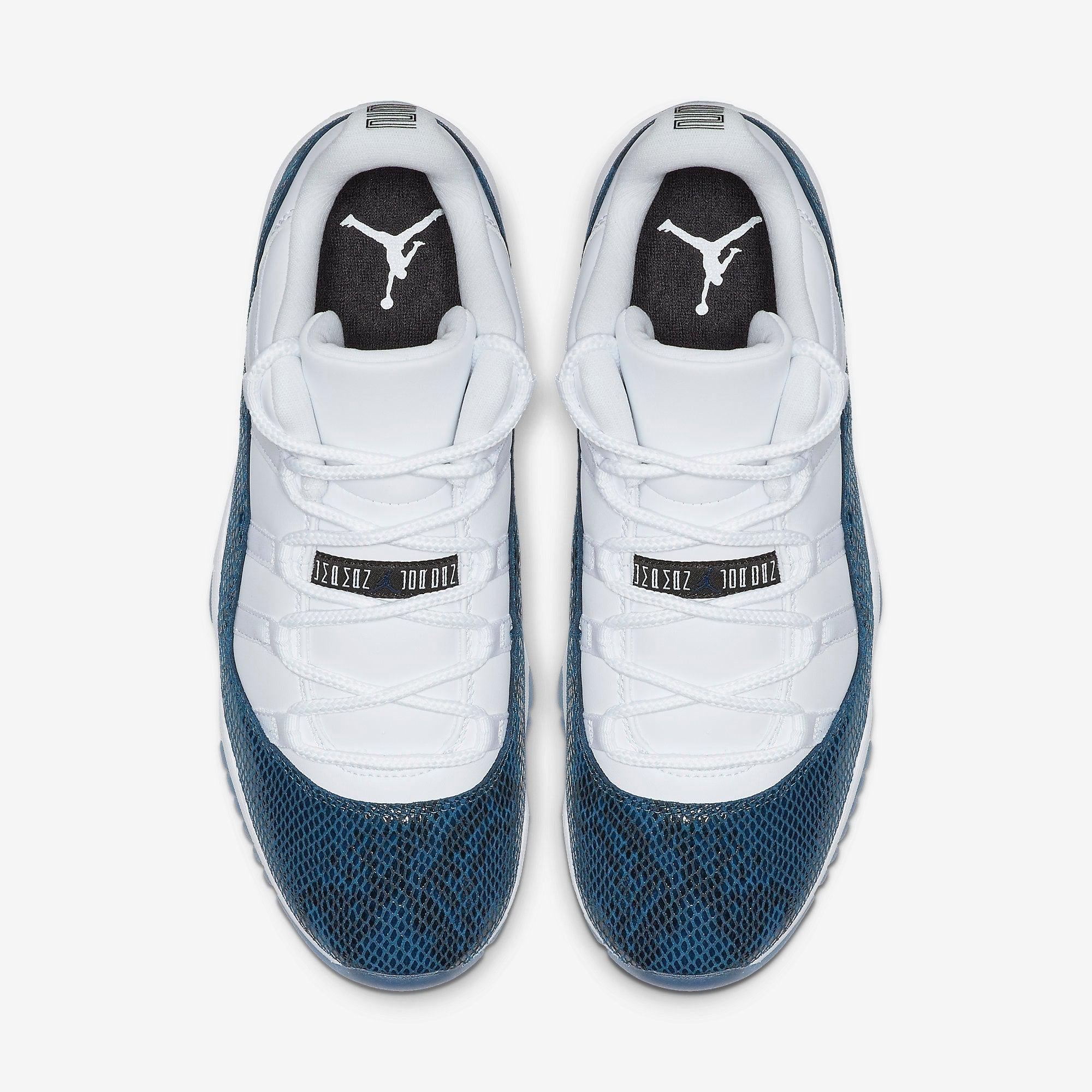 (Men's) Air Jordan 11 Retro Low LE 'Navy Snakeskin' (2019) CD6846-102