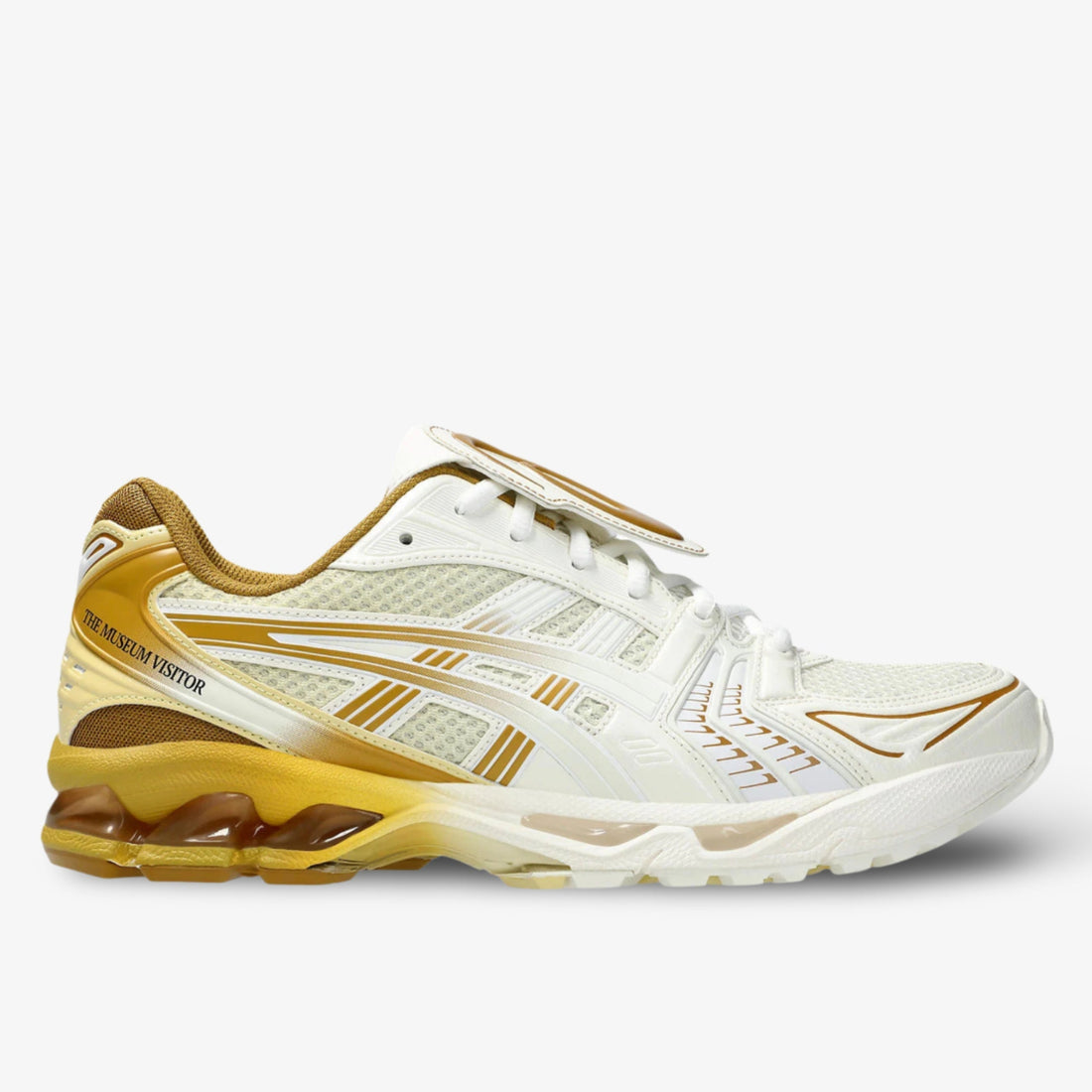 (Men's) ASICS Gel Kayano 14 x The Museum Visitor 'Cream / Yellow' (2024) 1203A528-100