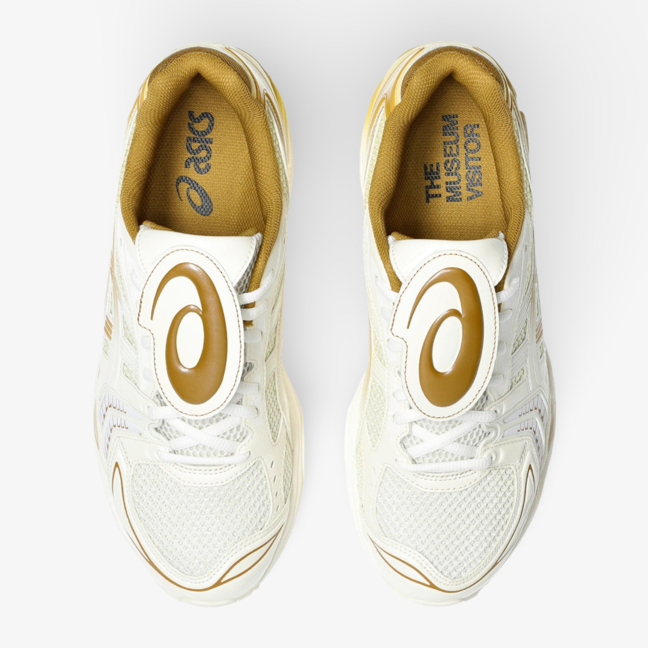 (Men's) ASICS Gel Kayano 14 x The Museum Visitor 'Cream / Yellow' (2024) 1203A528-100