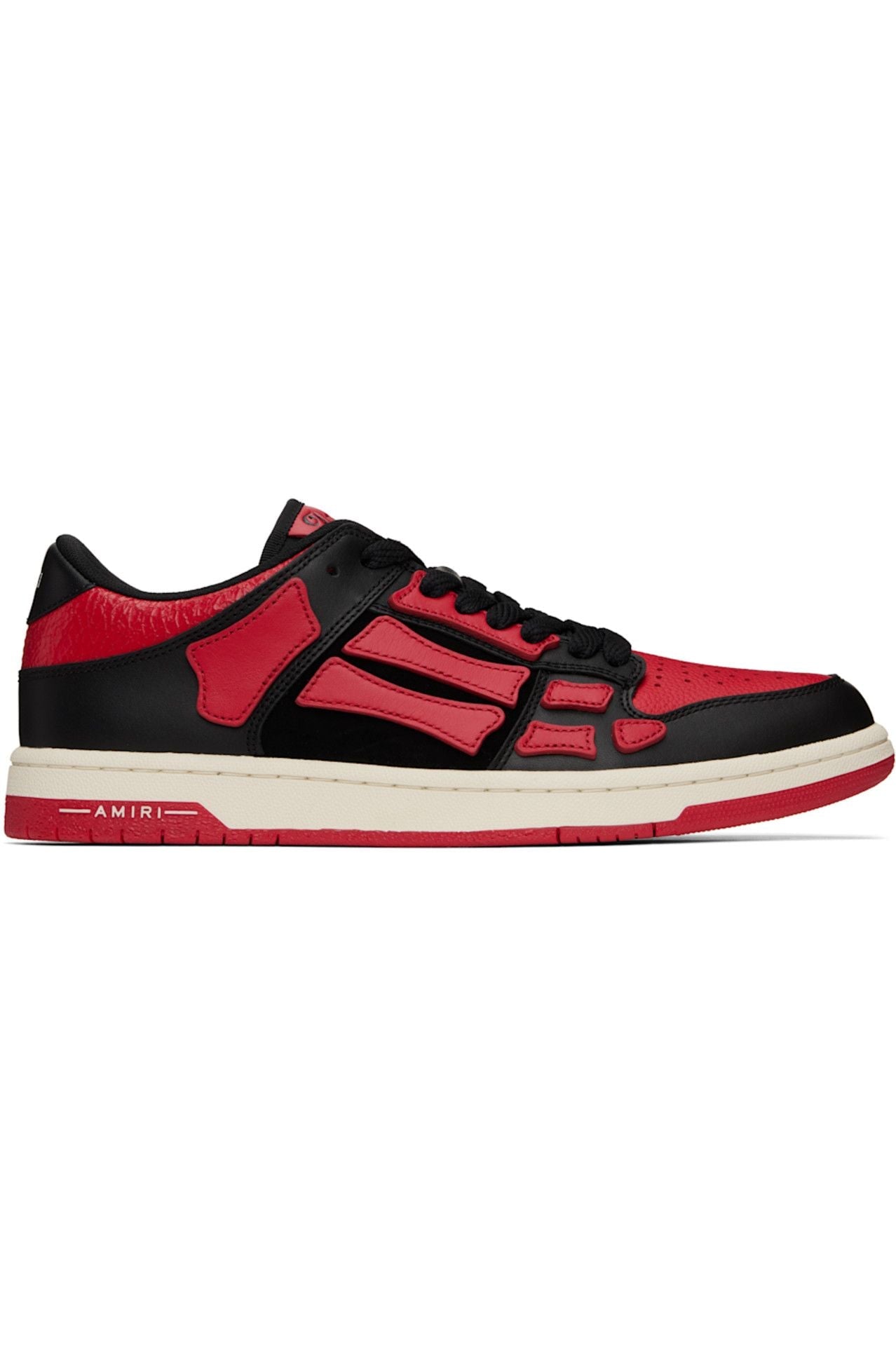 AMIRI Black & Red Skel-Top Low