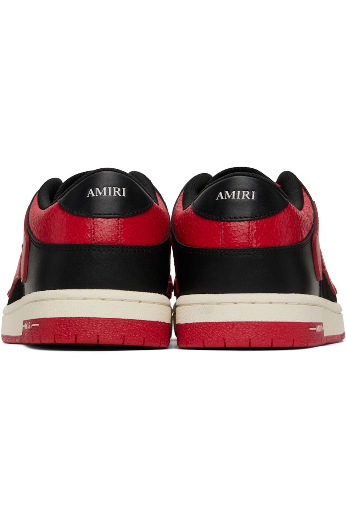 AMIRI Black & Red Skel-Top Low