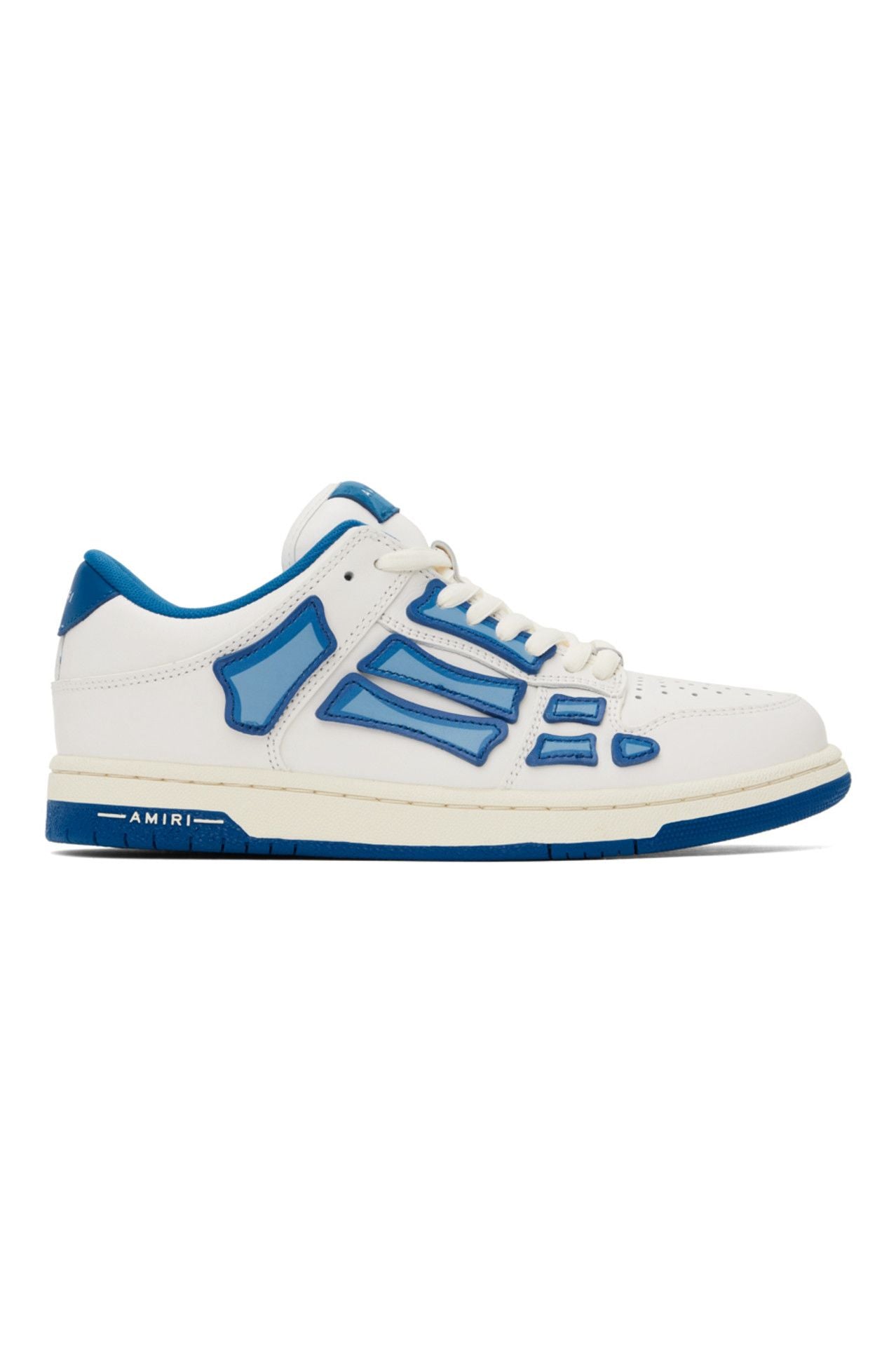 AMIRI White Air Bleu Skel-Top Low