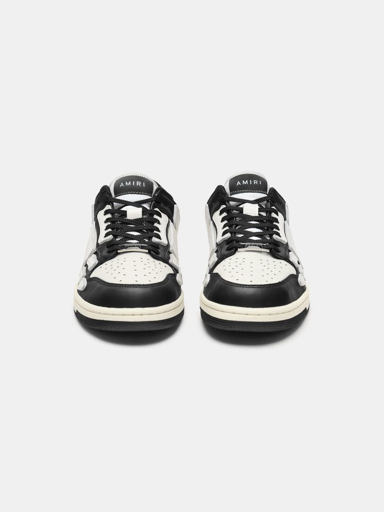 AMIRI Black & White Skel-Top Low
