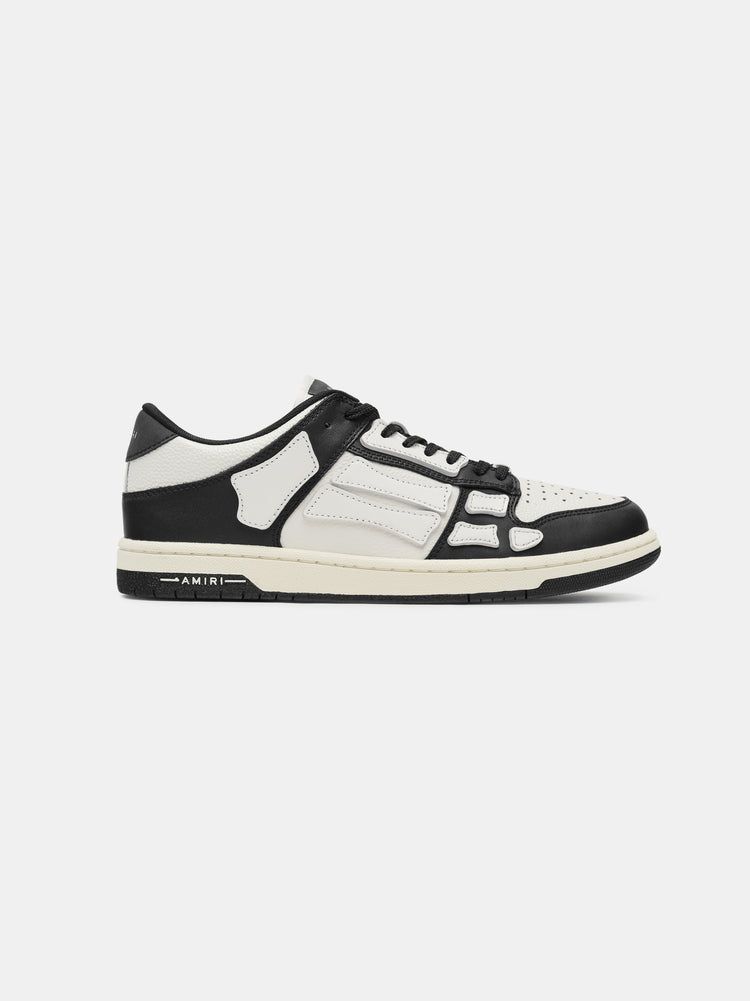 AMIRI Black & White Skel-Top Low