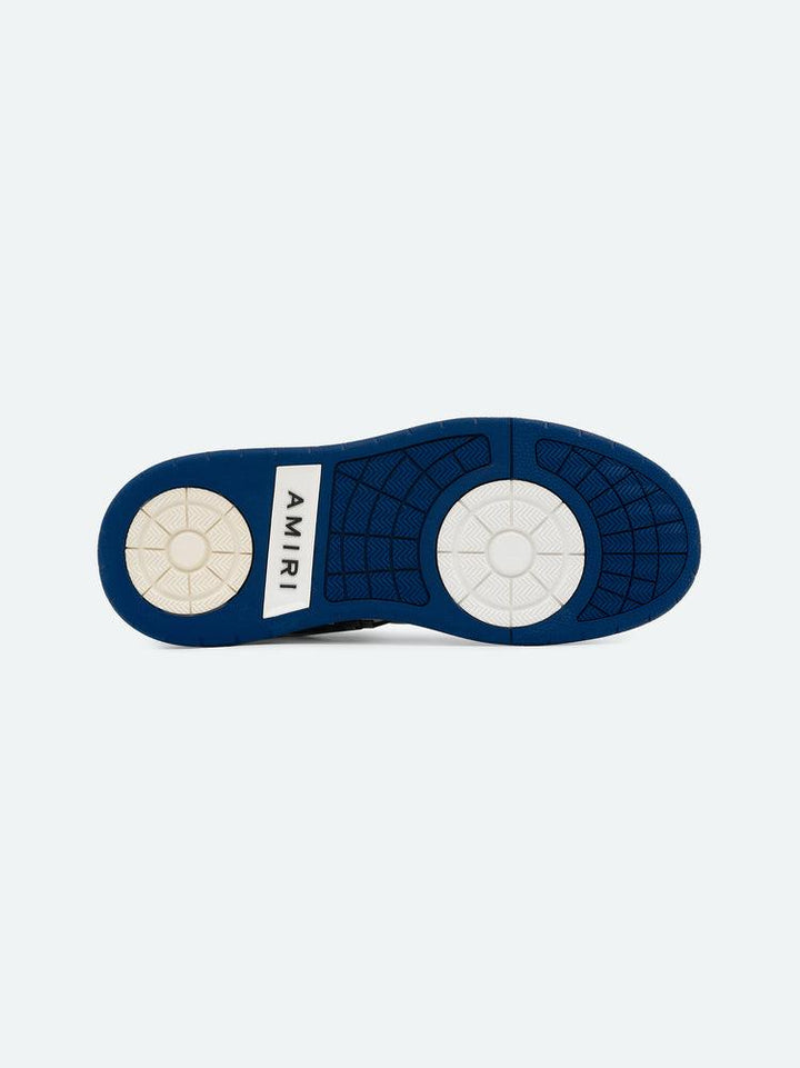 AMIRI Classic Low White Navy