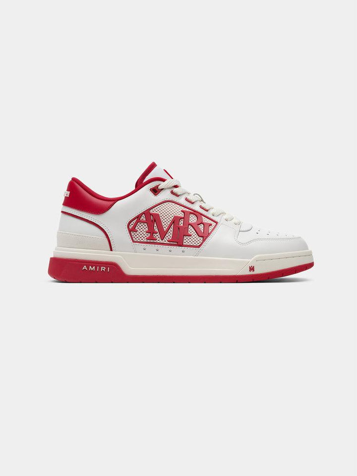 AMIRI White & Red Classic Low