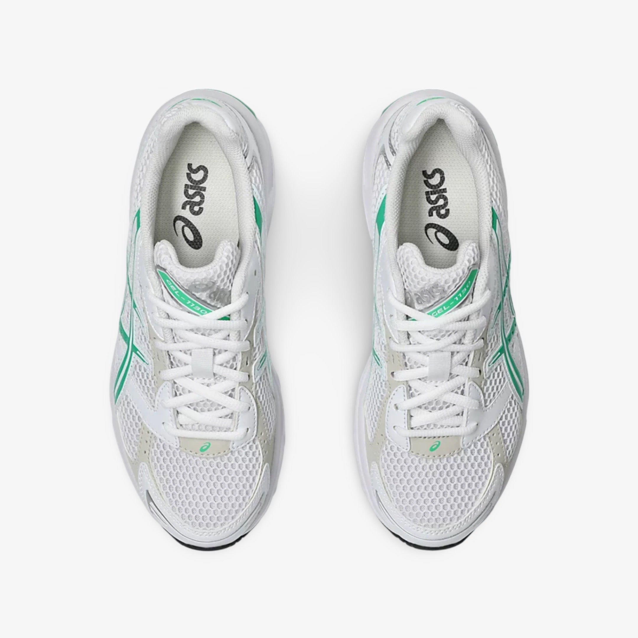 (Women's) ASICS Gel-1130 'White / Malachite Green' (2024) 1202A501-100